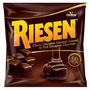RIESEN Chewy Chocolate Caramel Covered in Rich European Chocolate 5.5 OZ 44% Cacao Snack Dessert (7279905027))