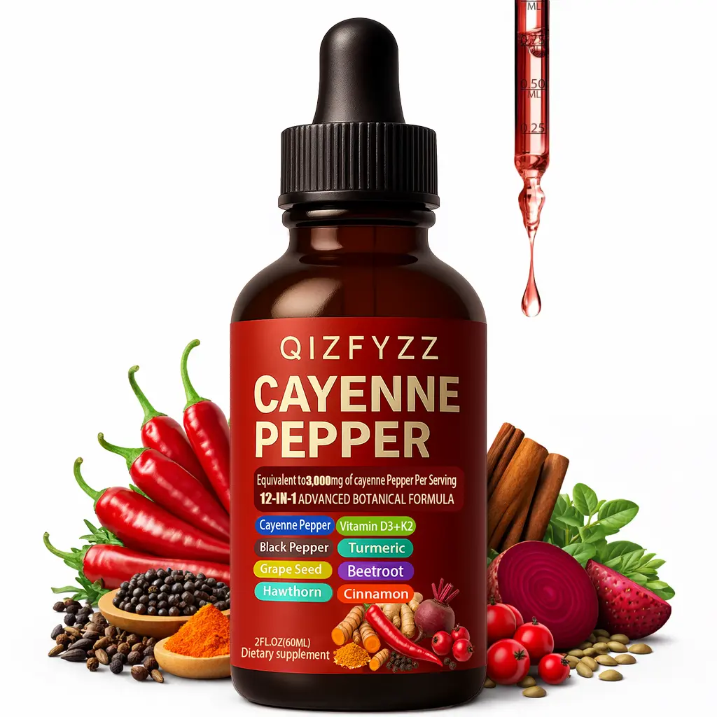 summervibes Pepper Soft Drops Supplement 60ml | Circulatory & Vascular Wellness Support | With Beetroot, Vitamins E, D3+K2, Grape Seed & Hawthorn Extracts