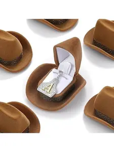 Western Cowgirl Initial Necklace for Men Women, 14K Gold Plated Cowboy Letter Pendant Necklace Handmade CowTag Two-Toned Jewelry Gift