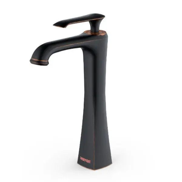 Woodburn Oil Rubbed Bronze Vessel Faucet – Single Hole, Single Handle, 11-5/8" Height, 5-1/4" Reach, 1.2 GPM, cUPC Certified, Drain Included, Lifetime Warranty