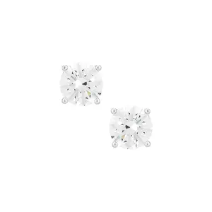 By Adina Eden Juliette Stud Earring in Silver