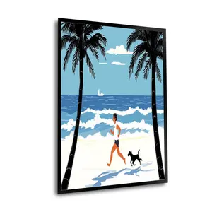 Synthetic Fiber Canvas Pine Inner Frame Molding PS Polystyrene Frame Molding for Home Decor