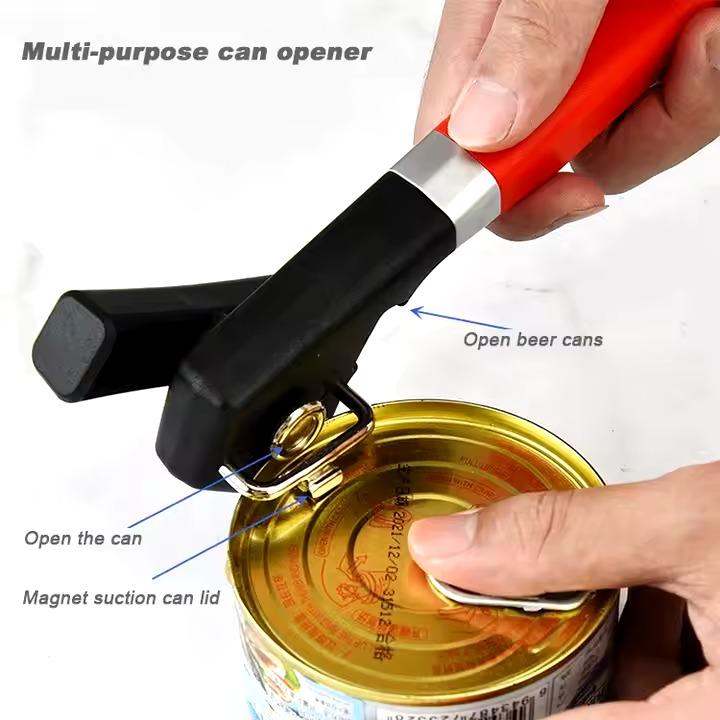 Multifunctional Can Opener, Quick And Simple Stainless Steel  Side Open Knife