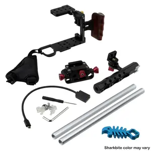 Fotodiox Pro Cinema Sharkcage for Sony α7II-Series Cameras (α7 II, α7R II, α7S II) - Skeleton Housing, Protective Video Cage