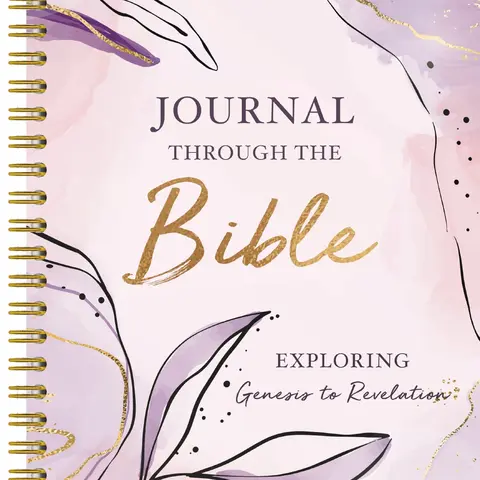 Journal Through the Bible, Spiral-Bound, with Tear-Out Memorization Cards: Explore Genesis to Revelation
