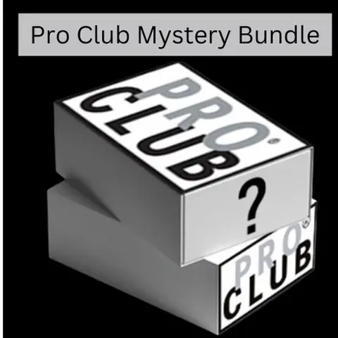 Pro Club Mens 4-Item All-Seasons Streetwear Mystery Gift Bundle - Cargo Clothes Set, Fitted Plain Cotton Zip-Up Jacket, Sweatpants, 19-Color Shirt, Trunks, Briefs, 1 Boxer/Sock, 1 Beanie (Unboxing Included, Do Not Dry Clean)
