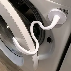 1PC Front Load Washer Door Prop and Stopper - Magnetic Washing Machine Door Holder with Magnet Base, Removable Washer Door Stopper Keep Washer Door Open to Prevent Odors