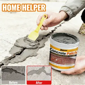High-Strength Multi-Functional Cement Repair, Fast-Drying Waterproof Patching, Concrete Caulking Adhesive, Crack Repair for Home, RV, Roof, Kitchen, Walls, Floors