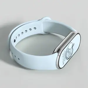 Xiaomi Silicone Watch Band, Outdoor Sports Wristband for Men & Women, Compatible with Xiaomi 10/9/8, NFC Version Available, Breathable Design, Smart Watch Straps