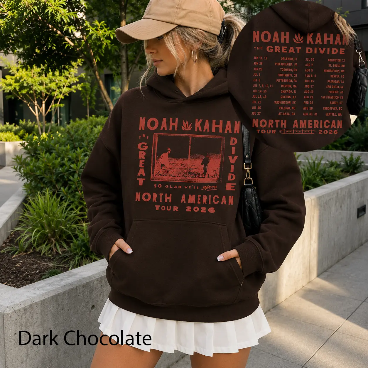 Noah Kahan The Great Divide Tour Hoodie Gildan Unisex, Full Size Options, Folk Indie Music Fans Merch