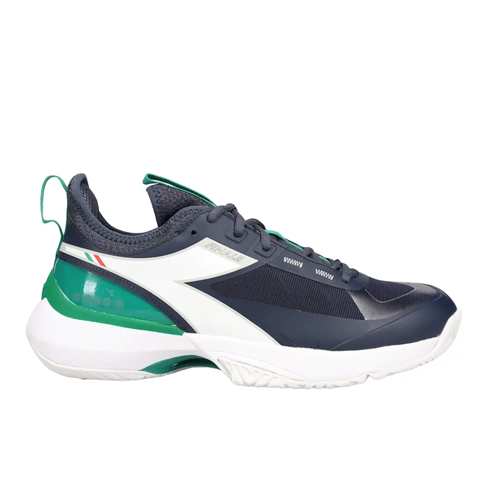 diadora Mens Finale All Ground Tennis Sneakers Shoes - Blue
