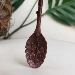 Amethyst Tea Spoon - Copper