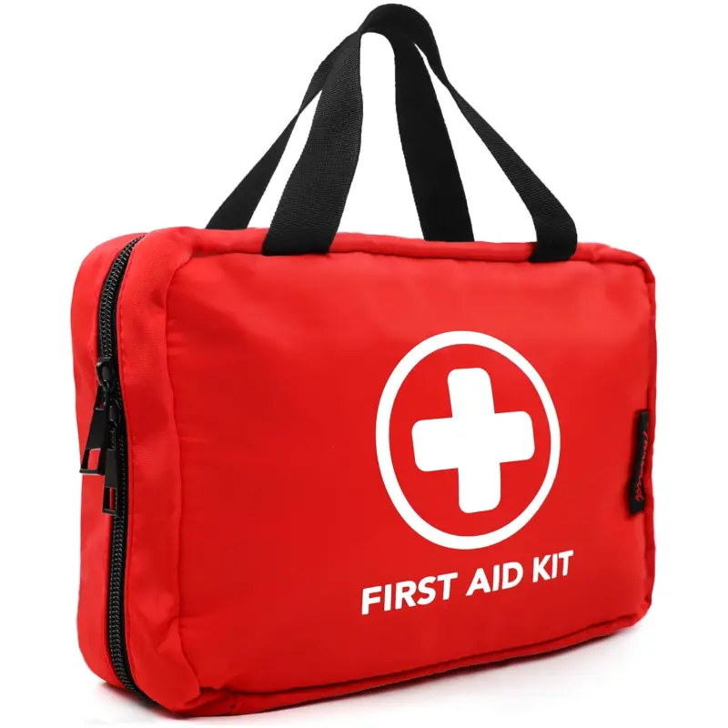 Car First Aid Kits 330 Count Survival Gear Home Travel Size Small Emergency Kit Tactical Hiking EVA Camping Essentials Backpack Sports Office Boat Urgent Accident