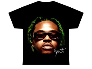 Viral Shirt, GUNNA T-SHIRT, Rap Tee Concert Merch, Free Young Thug Thugger Slime Season, Rare Hip Hop Graphic Print
