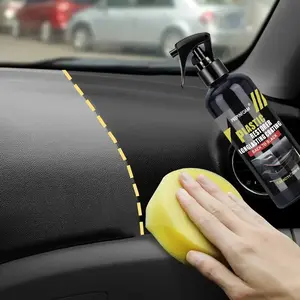 Car Plastic Repair Agent, Quick Polishing, Body Panels, Tires, Dashboard Color Restoration & Protection, Abs Material, Easy Use, Long-Lasting, Auto Detailing Supplies (50ML/300ML)