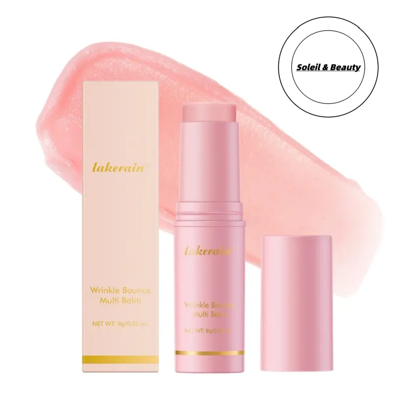 [Soleil & Beauty]PDRN Pink Collagen Volume Multi Balm | All In One Volufiline, PDRN, NAD Stick for Youthful-Looking, Helping Look of Fine Lines,Wrinkle Bounce Multi Balm Stick - Collagen Wrinkle Stick & Hydrating Multi-Use Balm for Face Lips & Neck