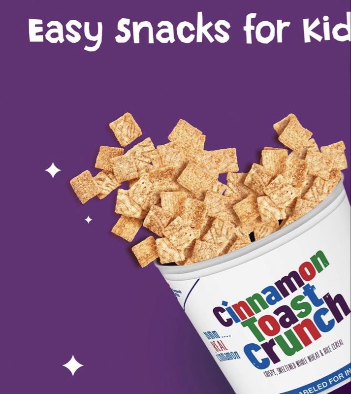 Cereal Cups Variety Pack 12 pk Includes Honey Nut Cheerios Lucky Charms & Cinnamon Toast Crunch