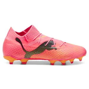 PUMA Mens Future 7 Pro Soccer Cleats Cleated, Outdoor, Turf - Pink