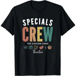Custom Specials Crew Teacher Shirt, Custom Special Matching Elective Teacher Shirts, Custom Teacher Shirt, Personalized School T-shirt