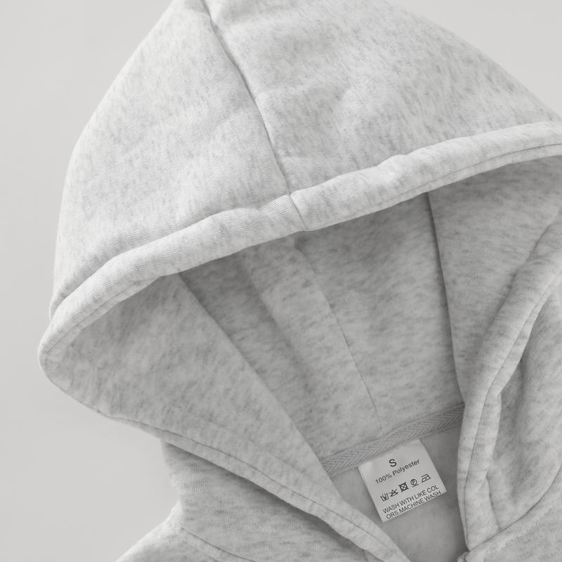 Men's solid-color half-zip drop-shoulder hooded sweatshirt, available in single piece / two pieces / three pieces. Regular fit casual long-sleeved hooded sports shirt, suitable for autumn and winter, for men's daily wear.