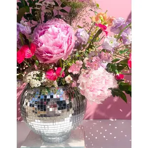 Disco Ball ice bucket/Vase