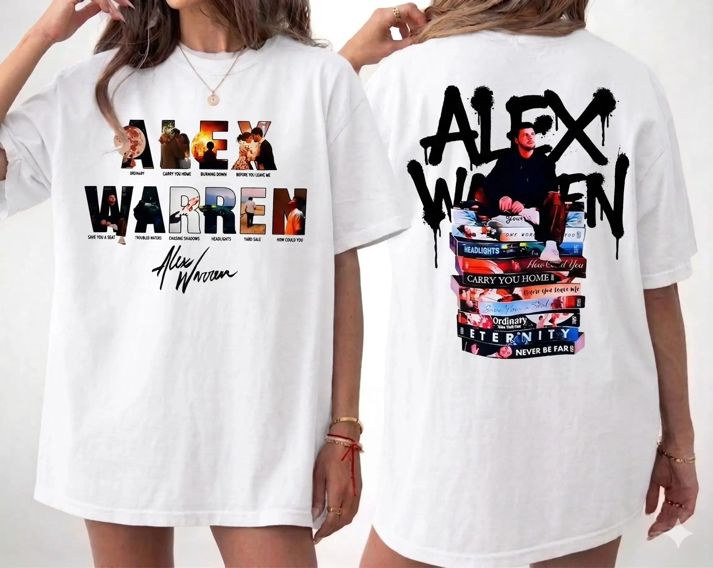 2 Sided Warren Music Concert 2026 Inspired Shirt, Vintage Warren Music Tour Shirt Warren Merch 2026 Graphic T-shirt, Gift For Fan