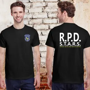 Resident Evil RPD STARS Graphic T-Shirt Unisex all sizes