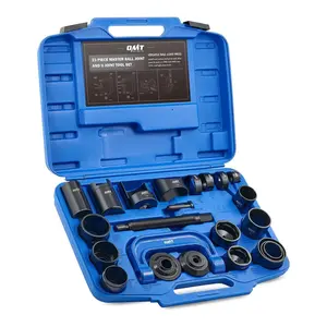 Orion Motor Tech Heavy-Duty Master Ball Joint Press Kit, 23pc Blue/Black Ball Joint Press & U Joint Removal Kit with Sockets and Universal Adapters, Heavy Duty Ball Joint Tool Set, , Limited Time Deal, tool box, fathersdaygift