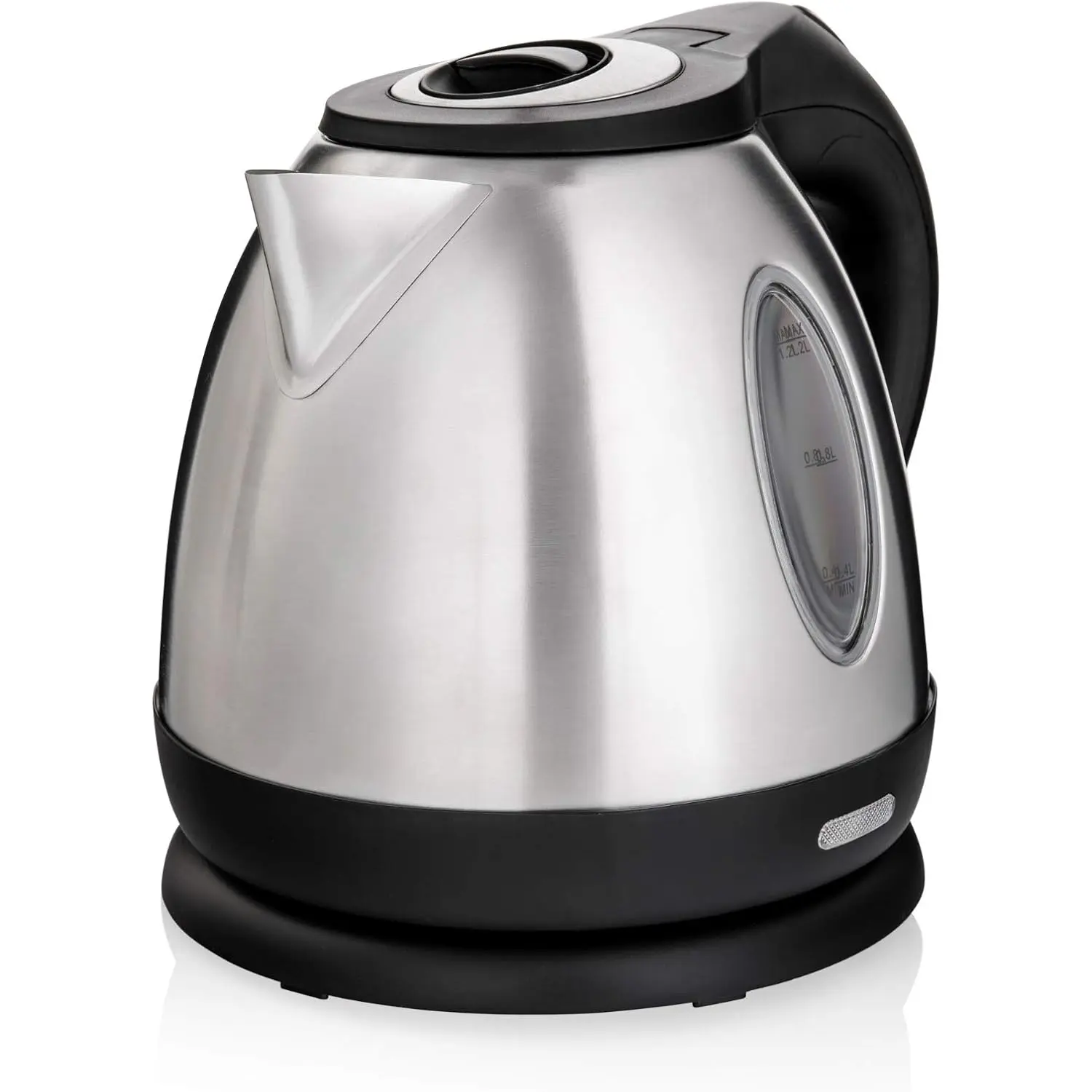 Stainless Steel Electric Kettle Small, Cordless 1.2L Portable Hot Water Kettle Electric, 1500w Strong Fast Boiling Pot, Electric Teapot, Electric Tea Kettle With Boil Dry Protection