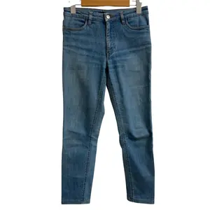 Pre-owned PRADA Denim Small Leather Goods Stretch Pants