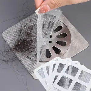 Disposable Drain Cover, Bathroom Sink Bathtub Kitchen Hair Catcher, Easy Prevents Hair Debris Entry, Bath Tool Accessory, Bathroom Sink Hair Trap