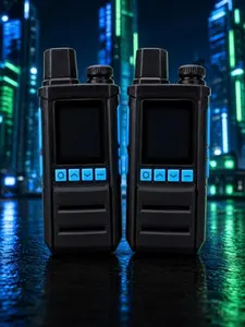 Global X5 Azure 4G Walkie Talkie - 2 Pack (53 Countries Support)