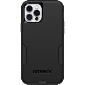 Black Protective iPhone 12 Case | OtterBox Commuter Series