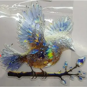 2D Cute Bird Acrylic Hanging Decor, Living Room Courtyard Ornament, Festival Scene Decoration, Gift Idea, Beautiful Home Accessory