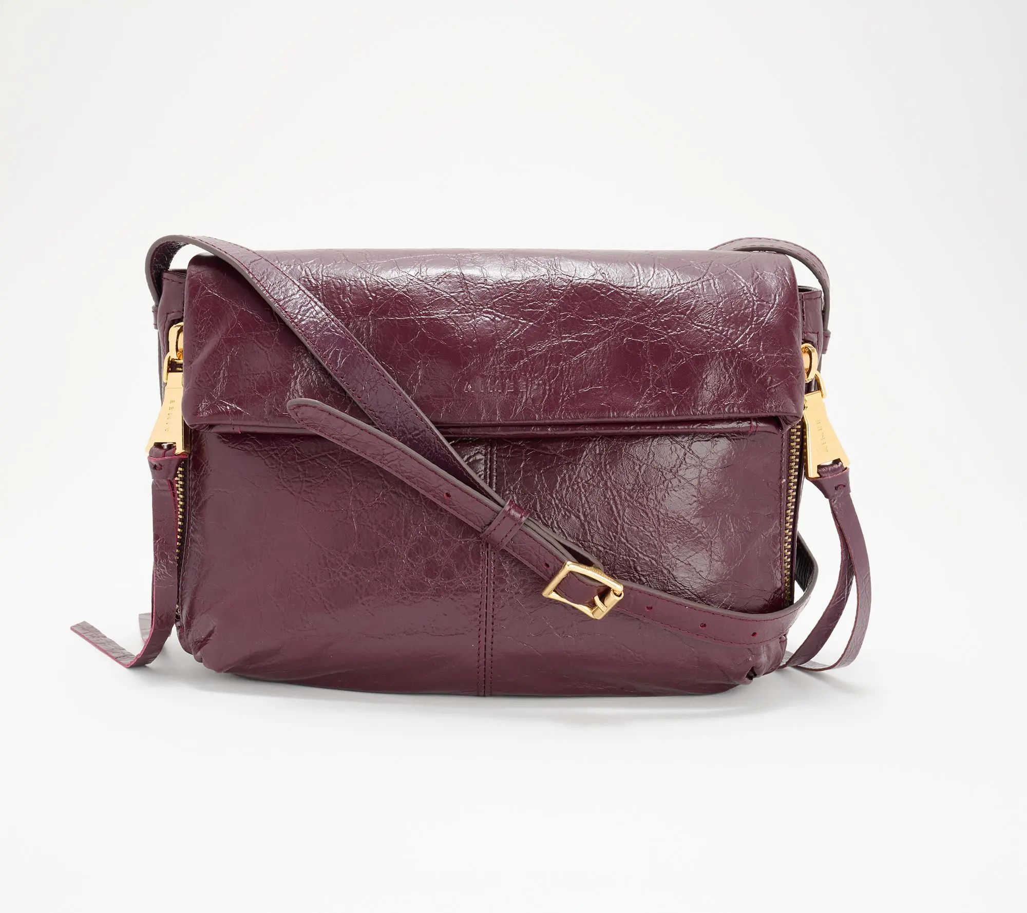 Aimee Kestenberg Bali Leather Double Entry Crossbody