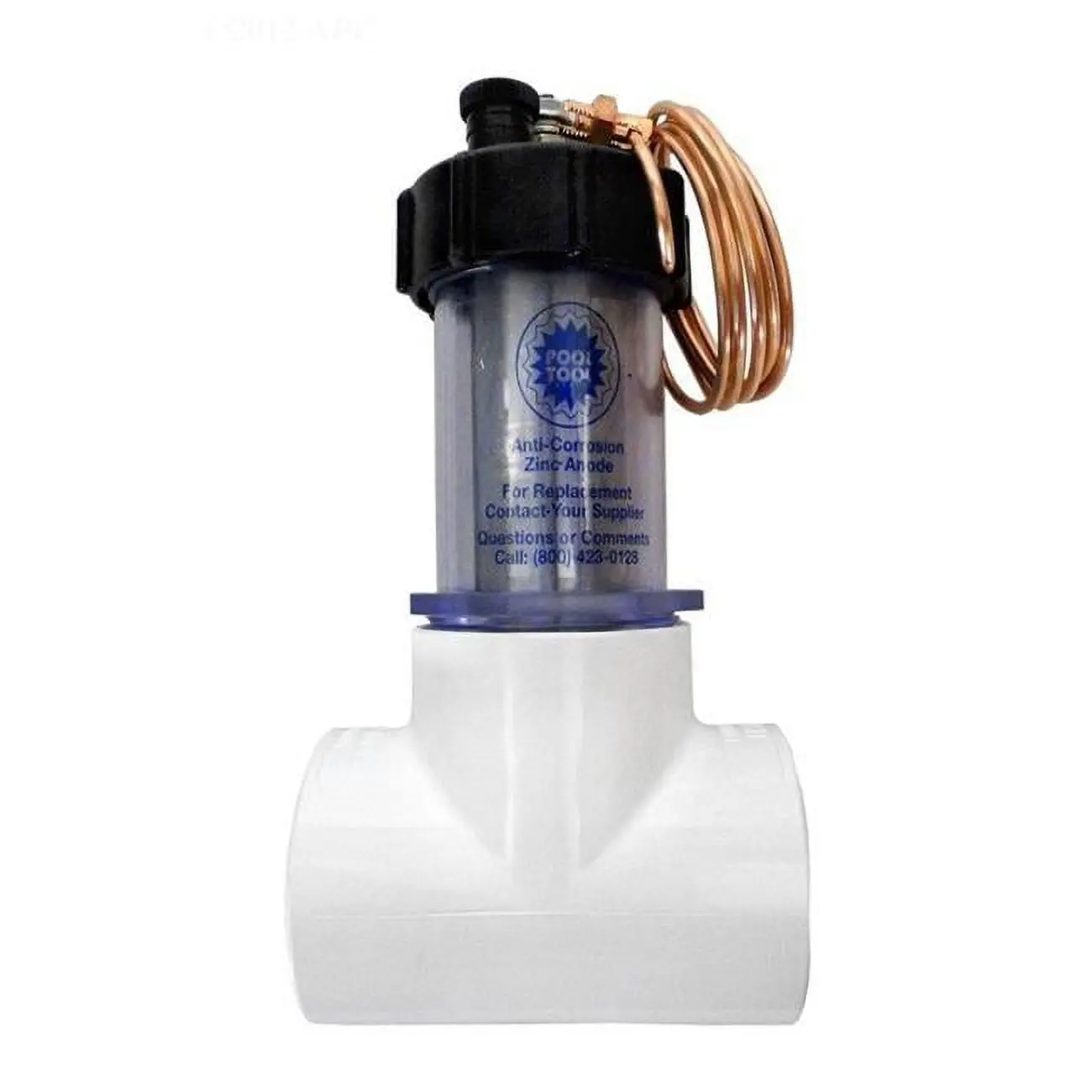 Pool Tool Anti-Electrolysis Inline Zinc, Easy Setup and Storage, Renewable Durable Patterns, Strong Patterns, Trendy and Unique, for Pools & Spas