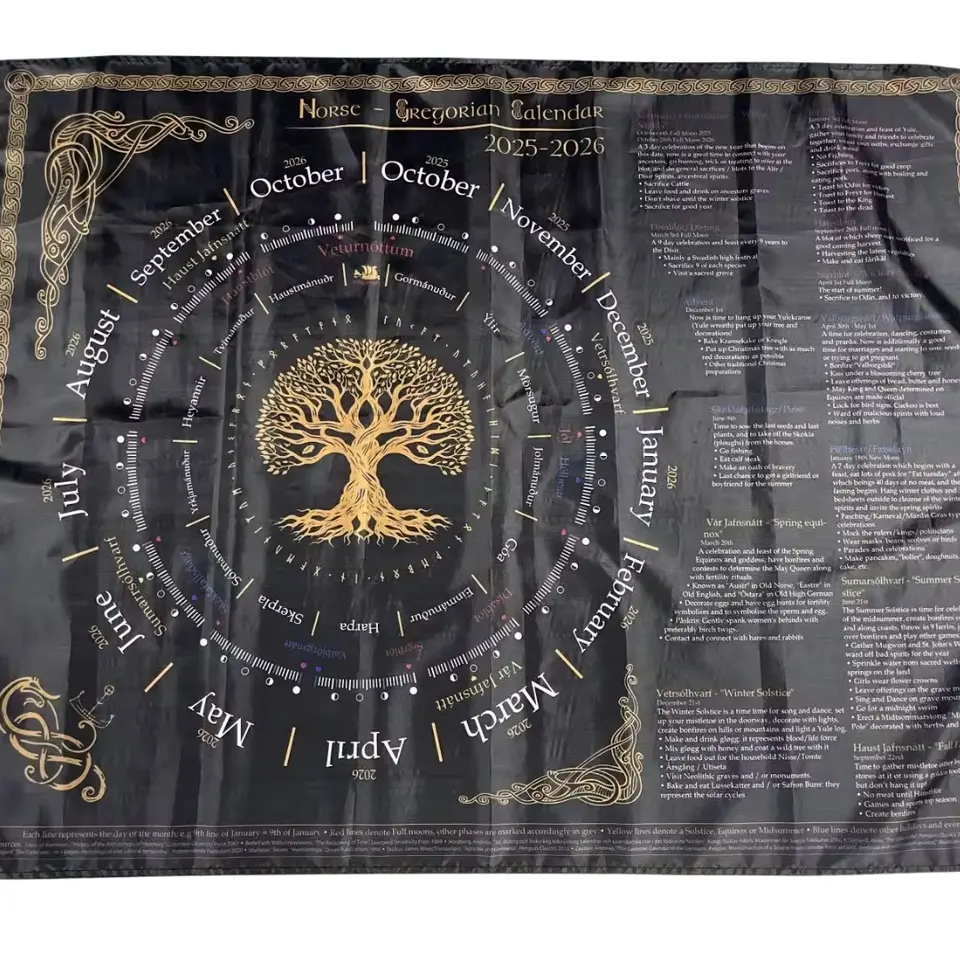 NEW Norse Calendar & Holiday Guide 2026 + Traditional Holiday Recipes