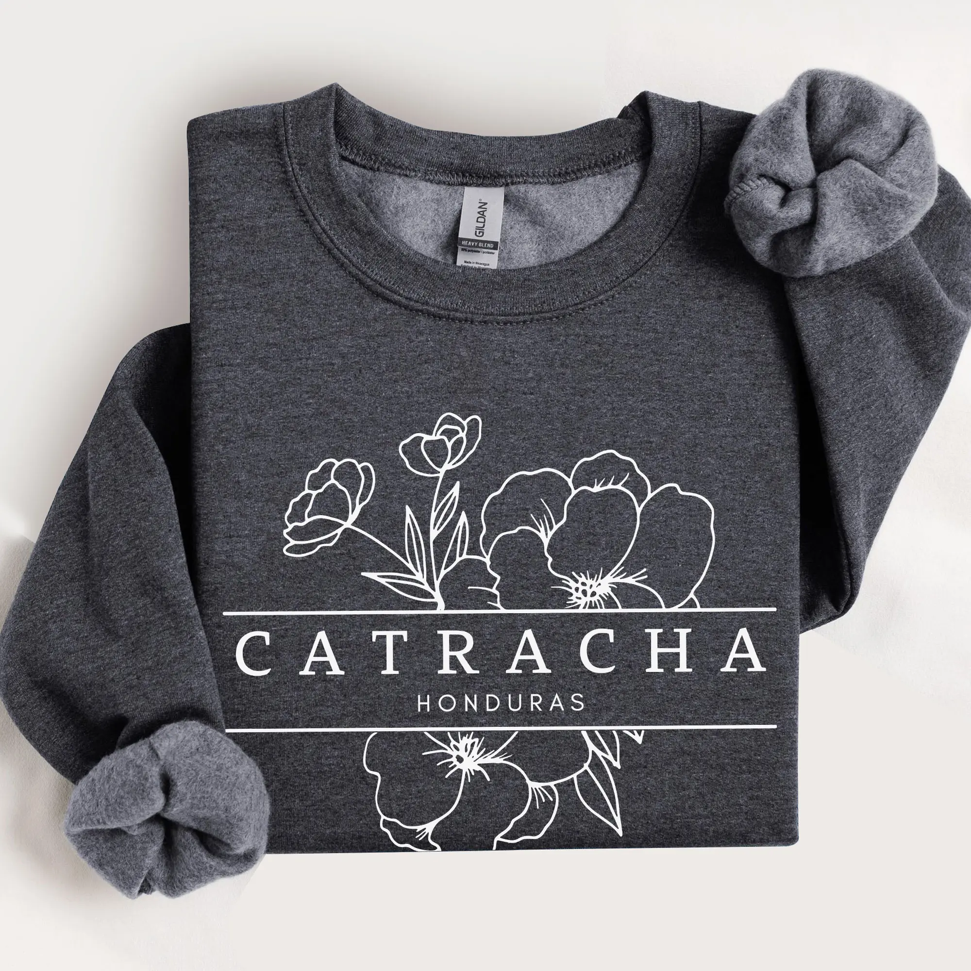 Catracha Honduras Sweatshirt, Catracha Gift, Latina Sweatshirt, Cute Honduras, Honduras Sweatshirt, Honduras Gift