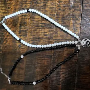 Yin Yang necklaces (8mm)
