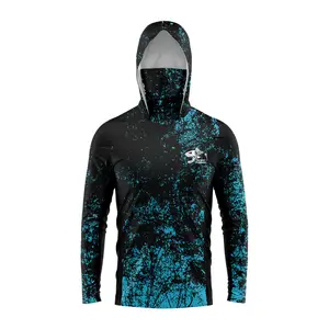 2026 new fishing clothing long-sleeved breathable sunscreen shirt for summer hoodie