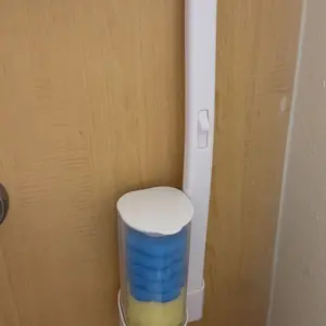 Disposable Toilet Brush Set with 18PCS Triple-Layer Refills & Wall Mount Holder for Deep Cleaning & Hygienic Bathroom Maintenance