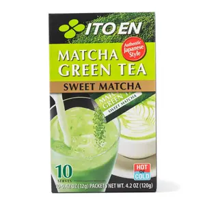 Itoen Matcha Green Tea Sweet Power 10 packs 4.2 oz Itoen Matcha Green Tea Sweet Power 10 packs 4.2 oz