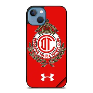(iPhone 16 Promax) DEPORTIVO TOLUCA FC LOGO Phone Case for For iphone 16, 15, 14, 13, 12, 11 XS PRO MAX TPU Plastic, Football Lovers Phone case, Gift for him, Gift For Fan