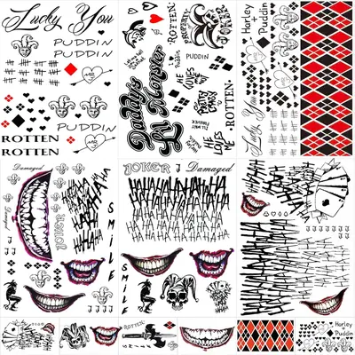 Hand Tattoo Ideas Joker TikTok Shop - Main Image