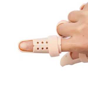 2Pcs Adjustable Finger Splint Brace, Finger Support Stabilizer, Joint Fixation Immobilizer for Sprained Finger Injury Relief and Recovery