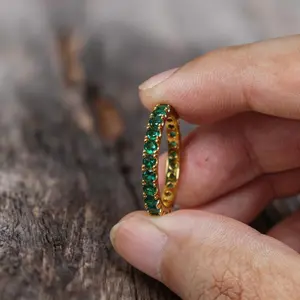 Birthstone Ring May Emerald
