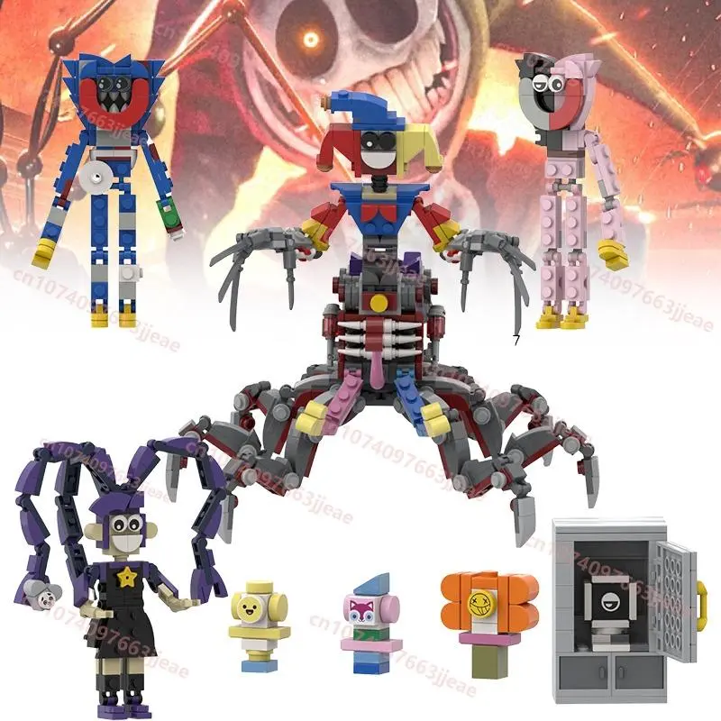 NEW The Prototyped Lily Lovebraids Building Blocks Set Anime Prototyped Action Figure Bricks Decor Doll Toy Gift For Children