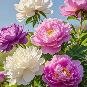 1000 PCS Heirloom Mixed Color Peony Seeds – Easy to Grow, Non-GMO, Perennial Blooms for Gorgeous Gardens and Floral Bouquets