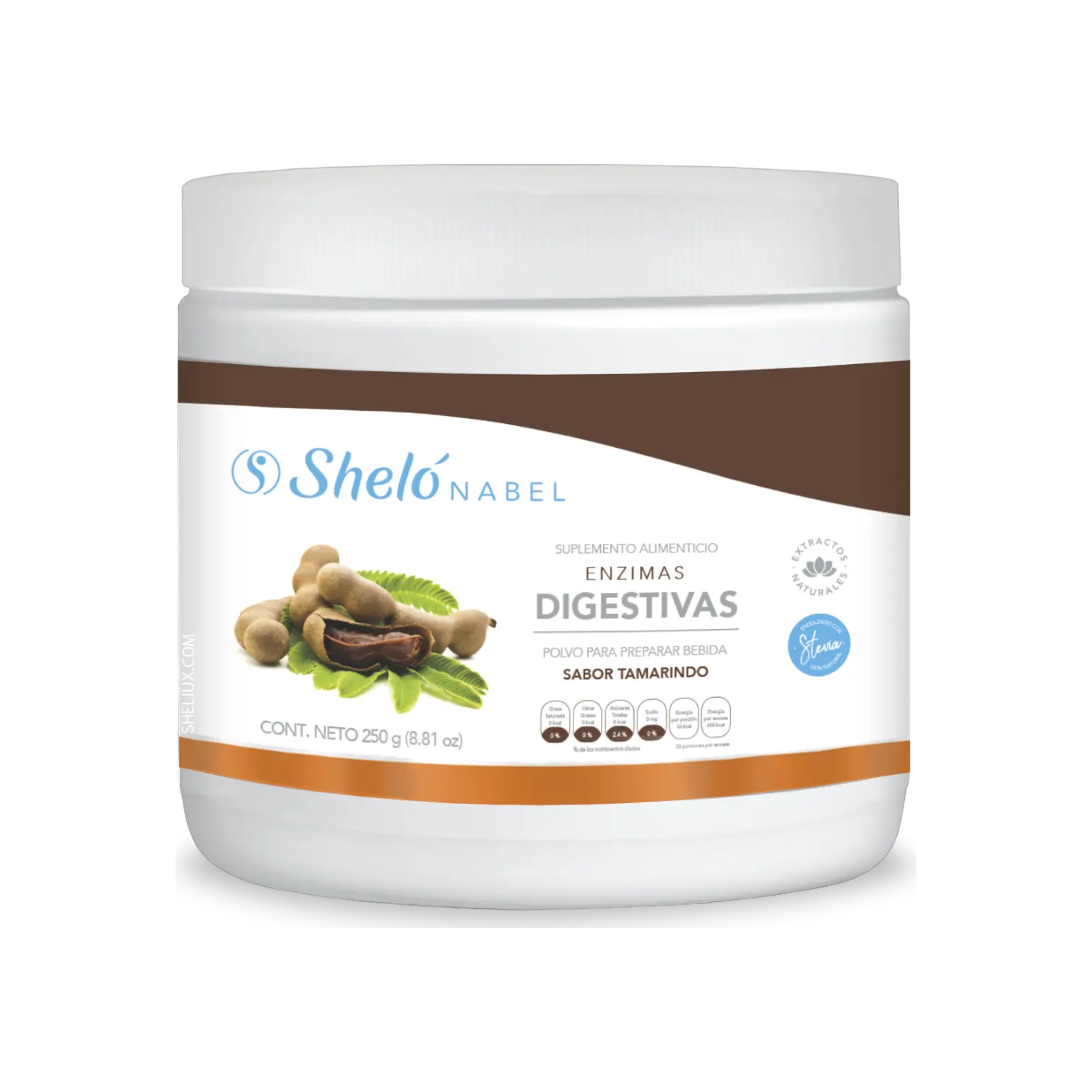 Shelo Nabel Digestive Enzymes Tamarindo 250 gr