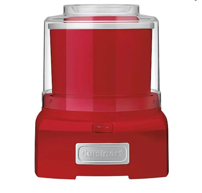 Cuisinart Homemade Ice Cream Maker, Electric Ice Cream Machine, Frozen Dessert Maker, Gelato Maker, Sorbet Machine, Frozen Yogurt Maker, Dessert Appliance, Kitchen Tool, Home Dessert Machine, Easy Operation